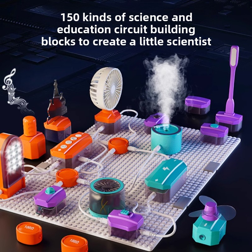 回路実験ビルディングブロックおもちゃ組み立て科学実験セット物 - Science Toys Diy のレビューと価格
