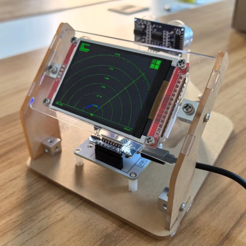 Arduino / STM32用超音波レーダースキャニングモ - Science Project Toys Making のレビューと価格