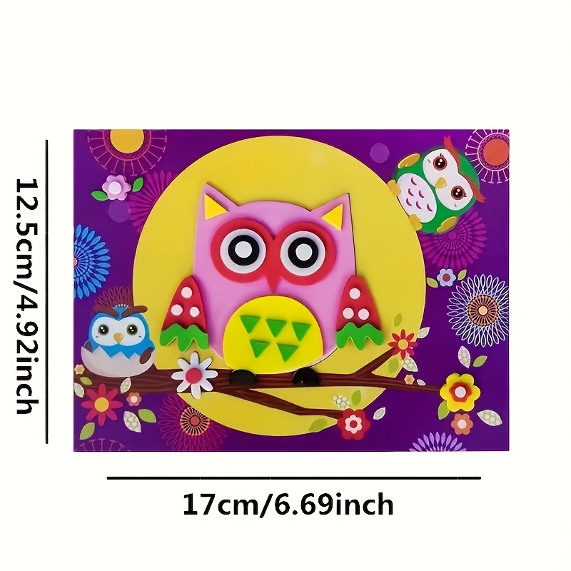 子供用3Dステッカー、ランダムシート10枚、使い捨て、手作り - Science Toys Diy のレビューと価格