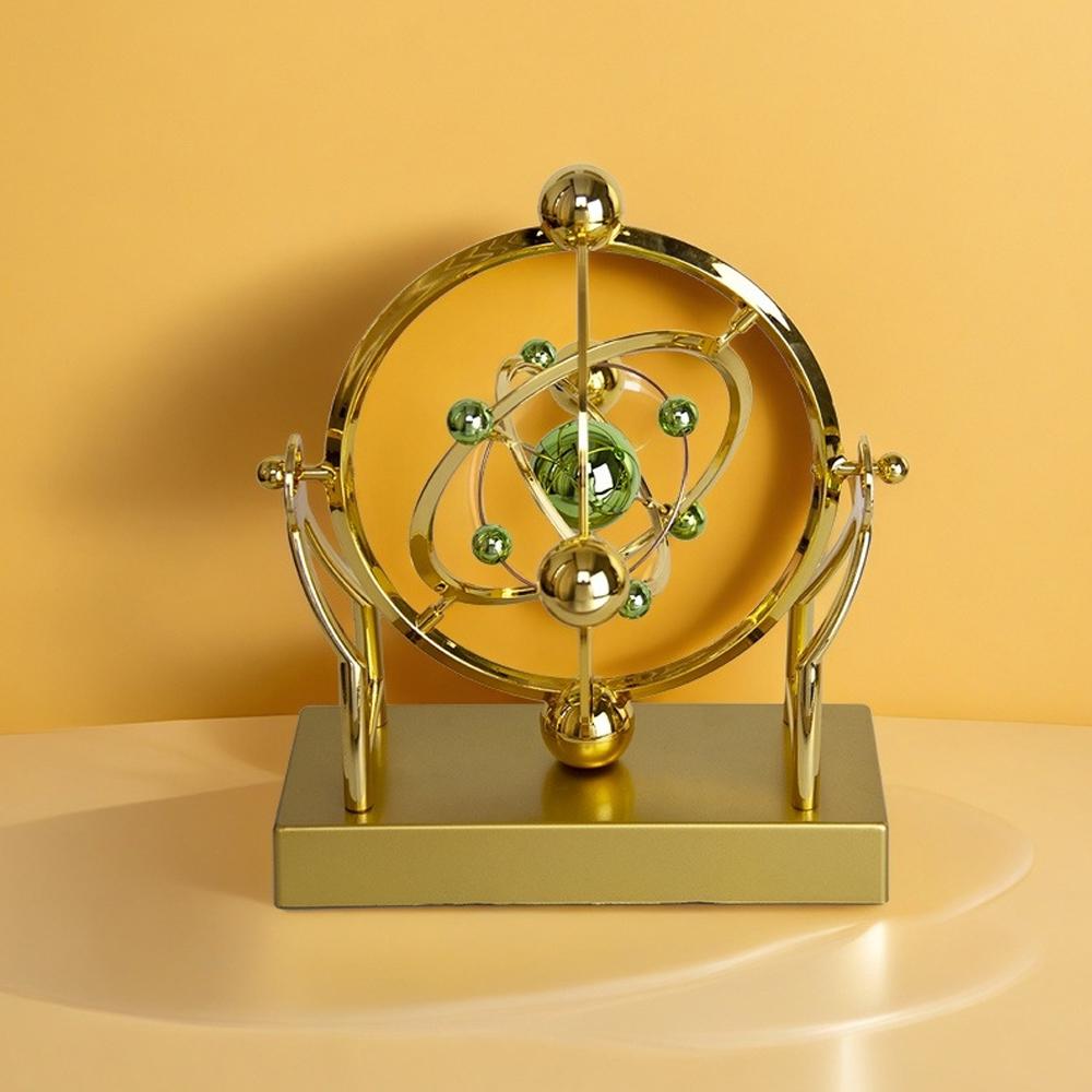 天体軌道振り子永久運動マシン、キネティックアートデスク装飾、 - Solar System Orrery のレビューと価格