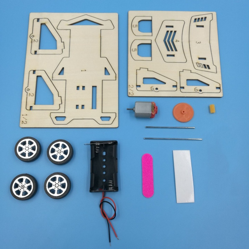 DIY組み立てレーシングカー小型メーカー科学発明キット材料パ - Science Hobby Kit のレビューと価格