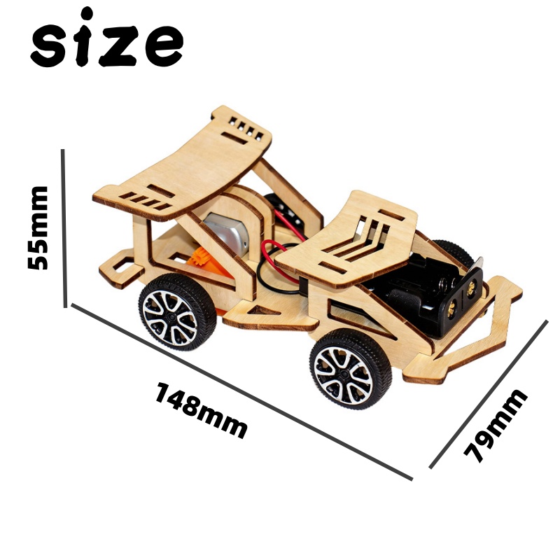 DIY組み立てレーシングカー小型メーカー科学発明キット材料パ - Science Hobby Kit のレビューと価格