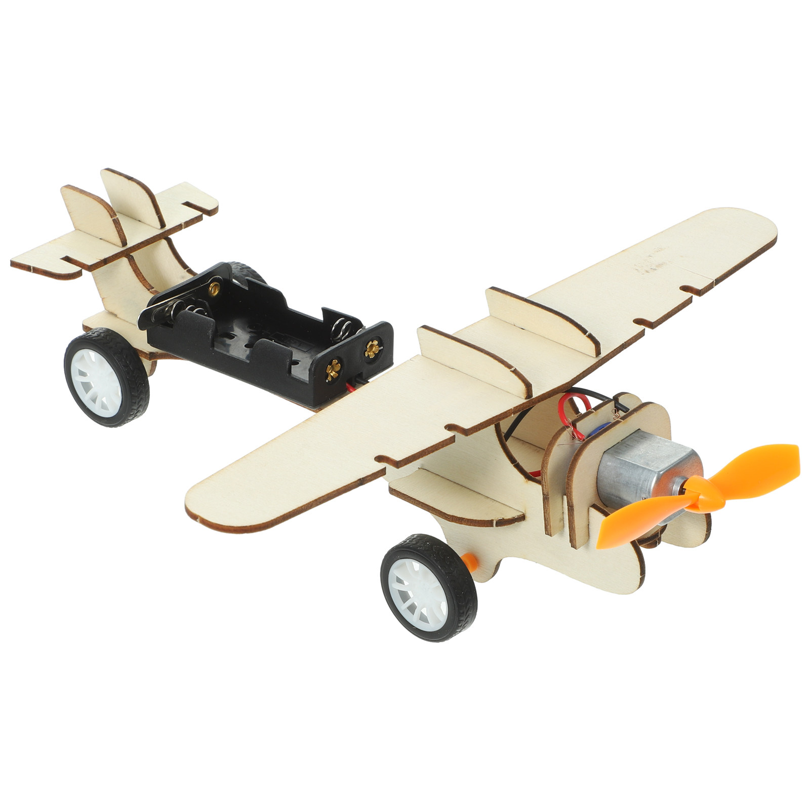 1セット木製グライダー飛行機DIY科学キット子供向けインタラ - Science Project Physics のレビューと価格