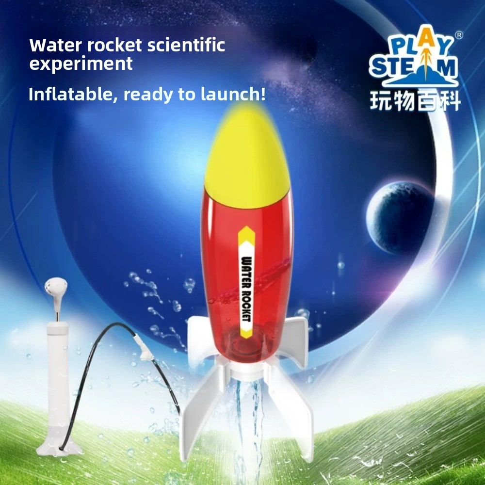 子供向け水ロケット科学実験：物理玩具、エアキャノン、DIY科 - Science Project Physics のレビューと価格