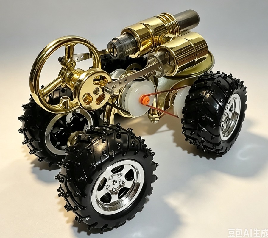 ミニ外部燃焼エンジンモデル、蒸気動力科学玩具、物理実験教育用 - Science Toy のレビューと価格