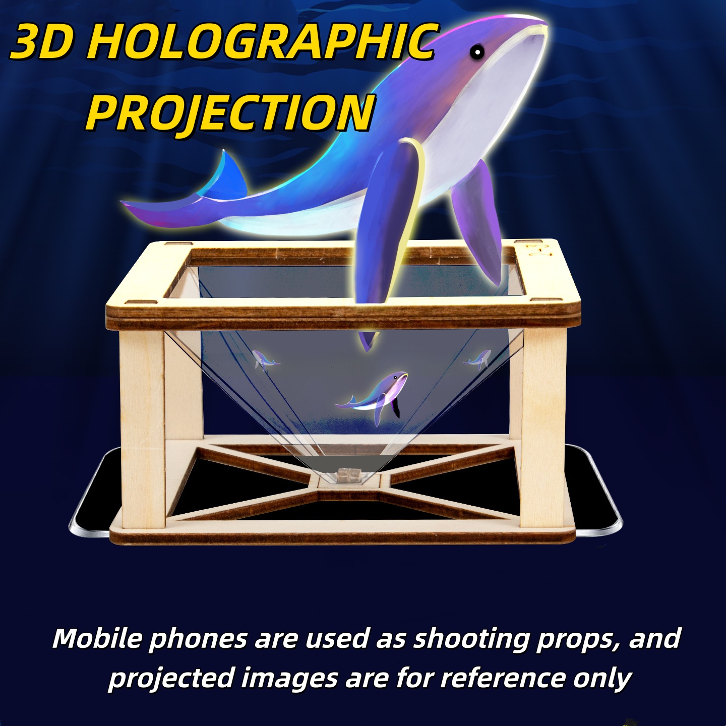 DIY 3D ホログラフィックプロジェクターキット 物理科学 - Science Hobby Kit のレビューと価格