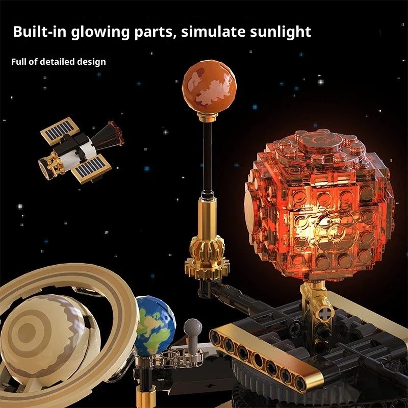Tuomu T2004 電気ソーラーシステム オレリービルデ - Solar System Orrery のレビューと価格