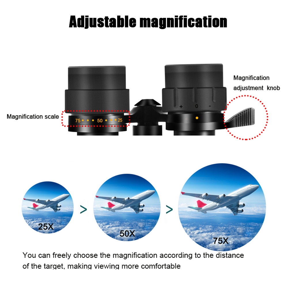 BORWOLF 大型対物レンズ 25-75X70 双眼鏡 F - National Geographic Telescope 70Mm のレビューと価格