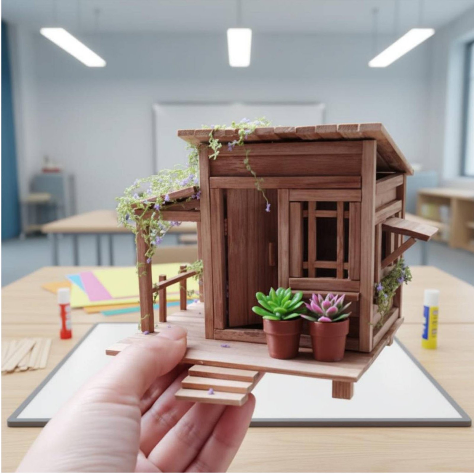 DIY竹製ハウスキット リラックスできる趣味 手作り小屋材料 - Science Hobby Kit のレビューと価格