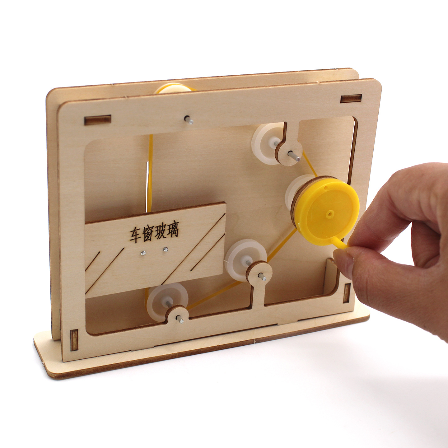 車の窓機構の教育用ロープと滑車モデル 子供向け科学実験 DI - Science Toys Diy のレビューと価格